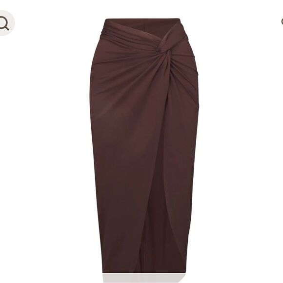 NWT SKIMS signature swim sarong skirt S - Picture 2 of 7